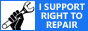 I support the right to repair!